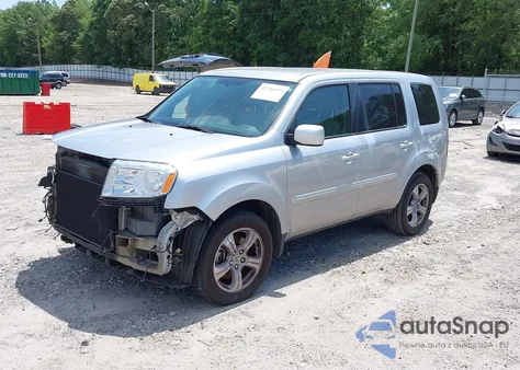 2013 Honda Pilot Ex из США, поврежденный, VIN 5FNYF3H46DB012395